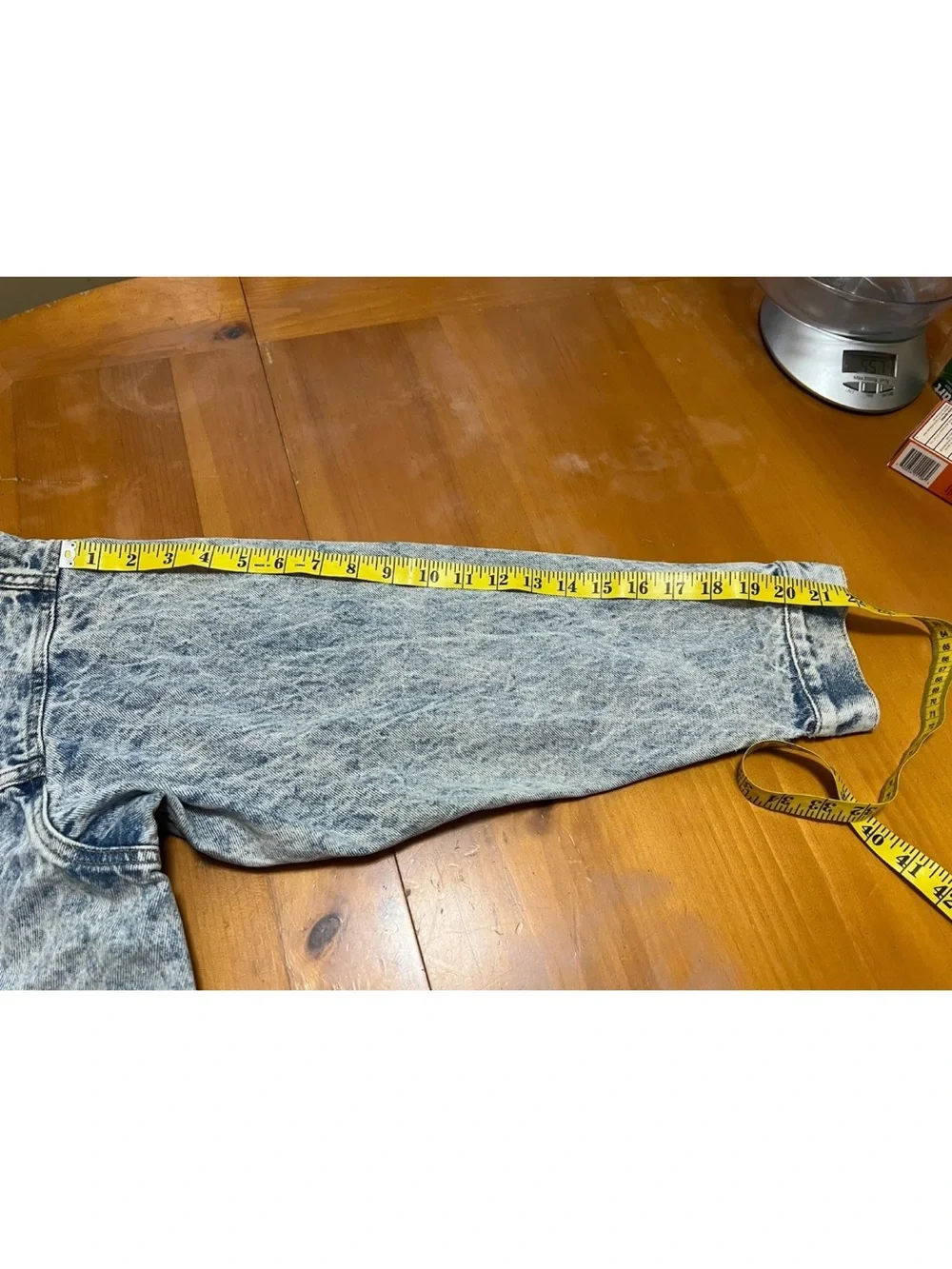 Vintage Levi’s 70507-0219 Acid Wash Denim Trucker Jacket USA Made Size L 523 - Picture 12 of 13